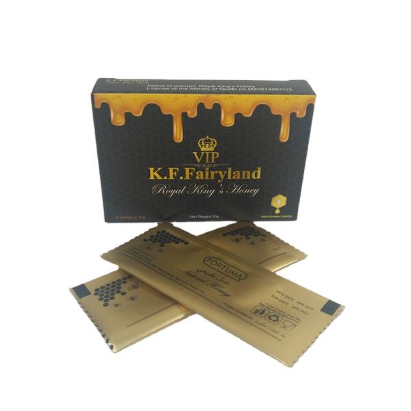 Пчела превращает в желе травяные мешки пластмассы меда упаковывая 100% естественное