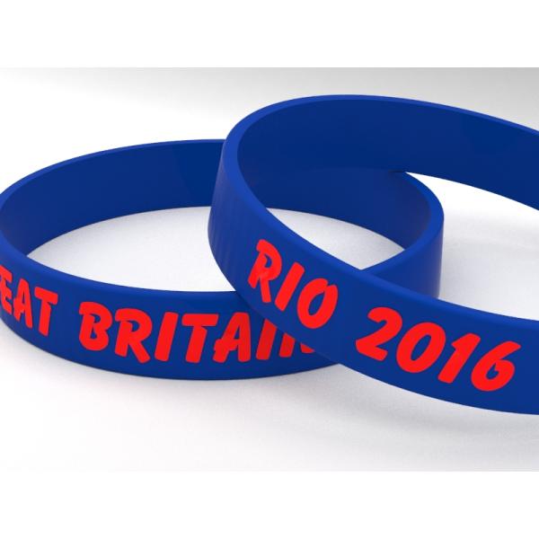 Silicone wristband bracelet Rio 2016 Brazil Olympics souvenir promotion gifts