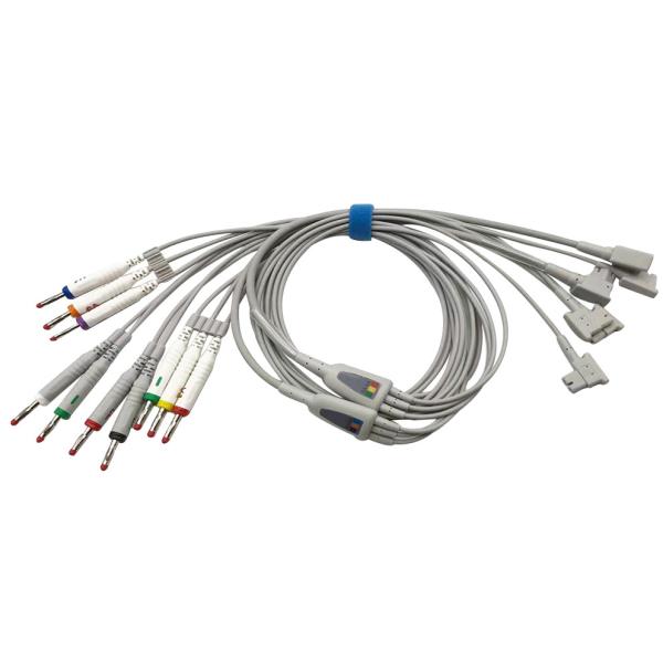 Кабель 989803151671 терпеливого монитора ECG HP TC30 TC50 10lead