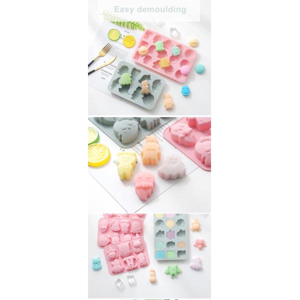 Heatproof Non Stick Silicone Cake Molds For Halloween