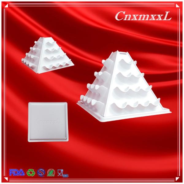 башня macaron основания ЛЮБИМЦА и торта пластиковой коробки 60 macarons ПК мини