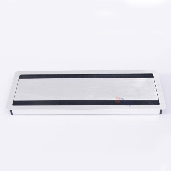 Home Wire Cable Grommet Box Metal Table Hole Cover Power Outlet