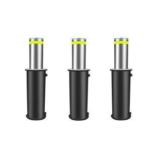 304 Stainless Steel Hydraulic Rising Bollard with 70T Loading Capacity and 3-6s Lifting Time for Security