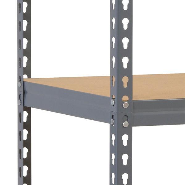 Multifunctional Metal and Wood Shelves Functional Furniture for Warehouse Decoration