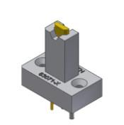 63071-1T Enchufe en el portador de azimut Socket de prueba IC Socket de prueba Contador eléctrico