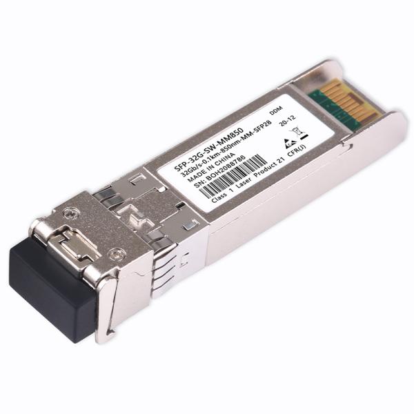 SFP28 32G Dual Fiber Lc Fiber Transceiver 150M 10KM 30KM Distance