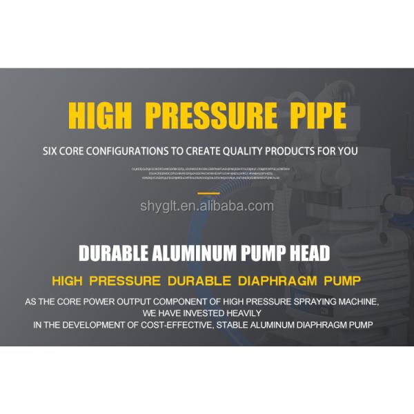 OEM 220vac Roof Spray Painting Equipment Latex Waterborne Color Paint Sprayer Device