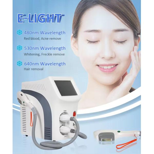 IPL OPT E-light Laser Hair Removal Permanent Machine 480nm 530nm 640nm