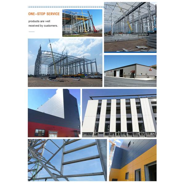 Steel Frame Construction Pole Barn Prefabricated Steel Structure Shed Factory