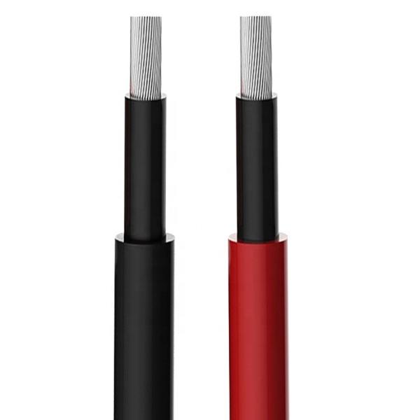 TUV RoHS Solar Cable 2.5mm² 4.0mm² 6.0mm² 10.0mm² 2X4.0mm² 2X6.0mm²