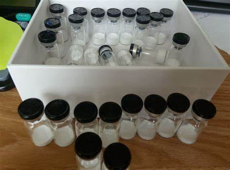 Custom 2ml Holographic Print Vinyl Sticker Label Glossy Finish Semaglutid Peptide Aluminum Plastic PP Material Free Packaging