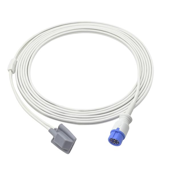 Оксиметр ИМПа ульс зонда Inger взрослого датчика 10Pin Biocare Im15 Im12 SpO2