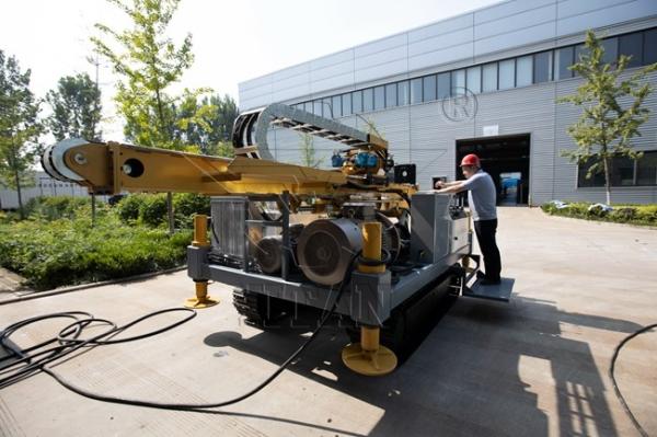 GM5B 6500N.M Road Dam Mining ancoram o diâmetro de Rod Drilling Rig 65mm