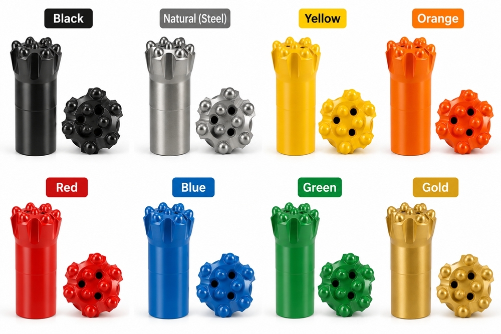 Mining Rope Standard Thread Button Bits For Top Hammer Rock Drilling