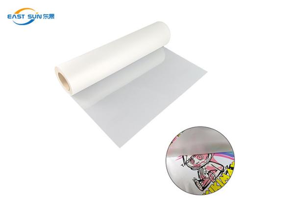 Película de transferência de PET DTF de 60 cm 30 cm de dupla face para transferência de calor Impressão transferência digital