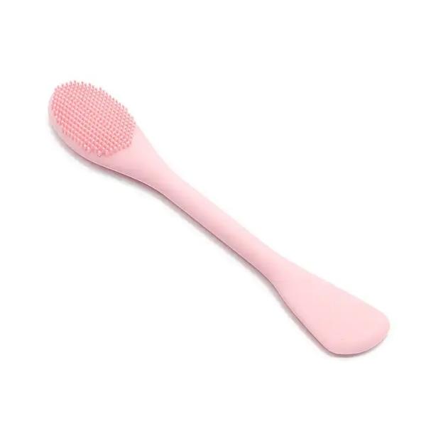 Double-Headed Product Soft Facial Wash Cleanser Silicone Face Mask Brush