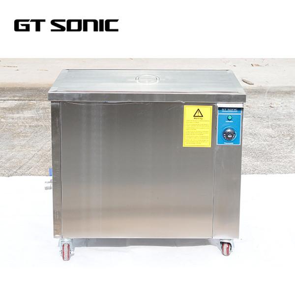 Líquido de limpeza ultrassônico 117L do manual SUS304 de aço inoxidável para a indústria do alimento/bebidas