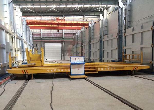 VFD Device Towed Electric Transfer Cart 0 - 20m / Min Running Speed Easy To Use