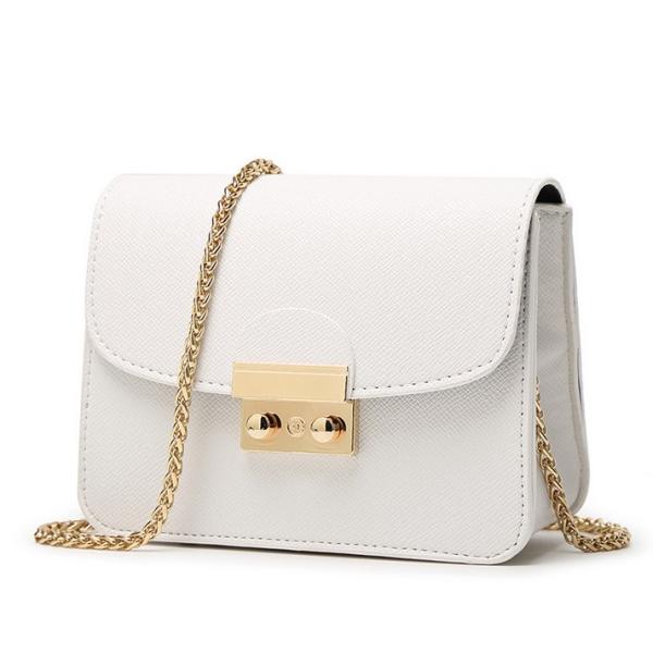 2016 new small square shoulder bag Messenger bag handbag European and American fashion star models chain