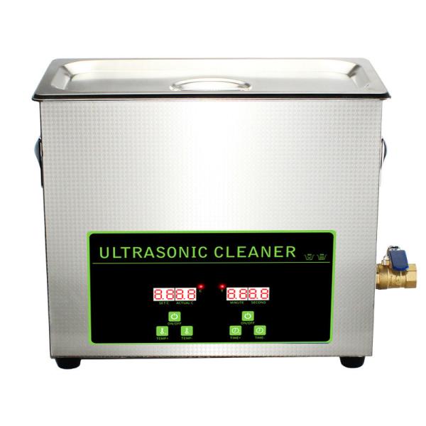 SS 304 Ultrasonic Dental Cleaner 6.5L Tank Capacity 40kHz Frequency