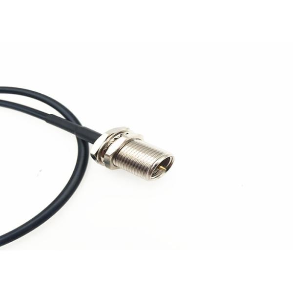 Male To Male RF Cable Assemblies With Rear Mount FME To MMCX Male Connector