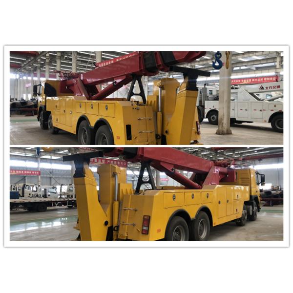315 / 80R22.5 Tire Wrecker Tow Truck For Small - Sized Cargos 8 Degree Wind Force