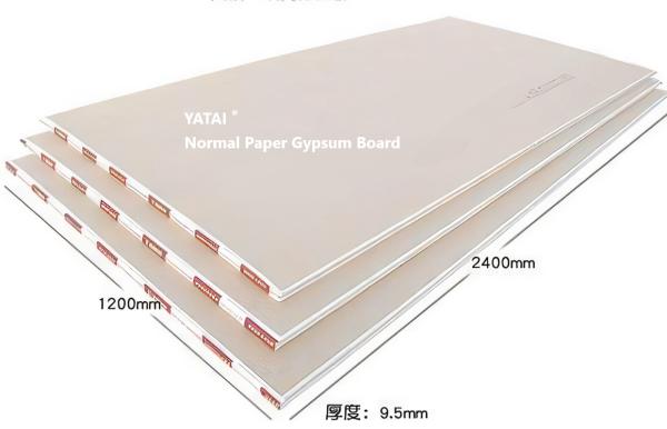Smooth Surface Standard Gypsum Board For Optimal Construction Performance