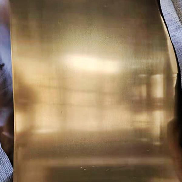 Material 0.5mm de ASTM B152M Brass Sheet Plate C1100 0.8mm densamente