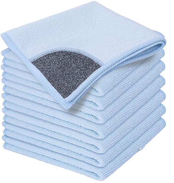80% Polyester Home Microfibre Cleaning Cloths , Car Cleaning Microfiber Cloth