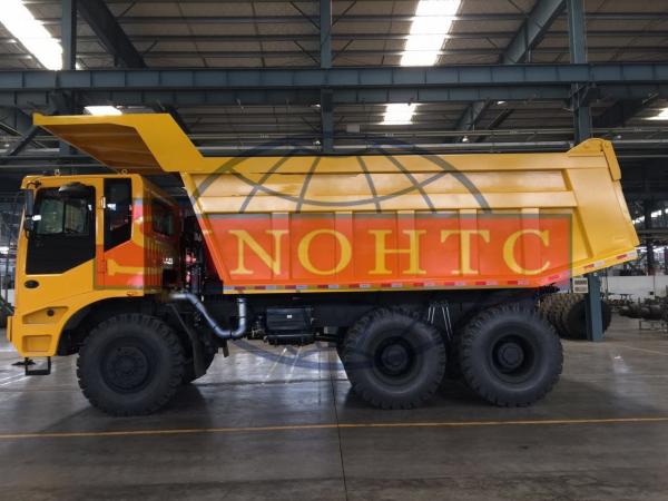 90 Ton Rigid Heavy Duty Dump Truck With Allison AMT Gearbox Tri Axles