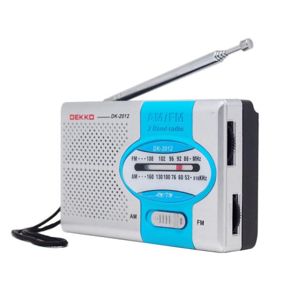 Chine fournisseur Radio stéréo portable avec 2 piles AA pour les situations d'urgence