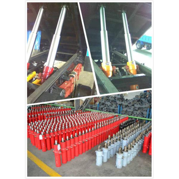 Etapa multi Telescopicing, del cilindro hidráulico del remolque de la descarga etapa 3 que se resume el cilindro hidráulico