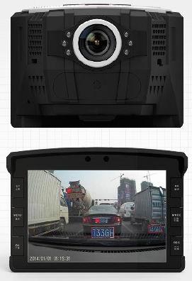 Police car DVR,1080p w/viewing angle 170°,replaceable battery,e-dog,infrared camera,night-