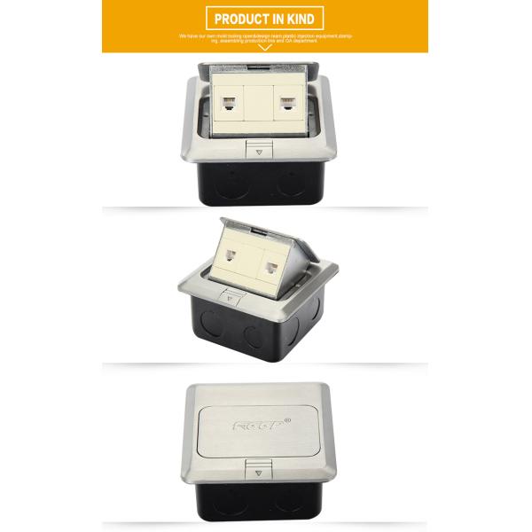 Рдж45 хлопают вверх коробка выхода гнезда пола с сетью кота 7 с высокой эффективностью