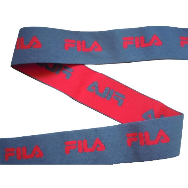 Spandex Webbing Tape Jacquard Elastic Waistband Soft Underwear Custom Logo