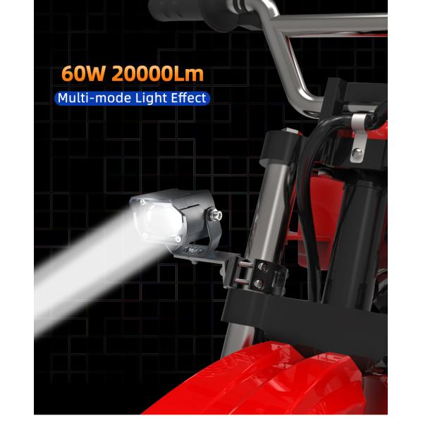 20000Lm 60W светодиодные мотоциклетные фонари 16В светодиодные фары