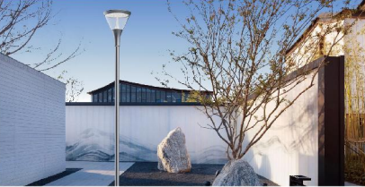 20W-90W IP66 светодиодный светодиодный проход Свет литья алюминиевой садовой лампы столб света водонепроницаемый наружное освещение используется для ландшафтного освещения