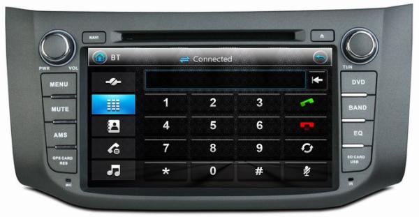 Ouchuangbo In Dash Car PC GPS Radio DVD Stereo for Nissan Sylphy /B17 2012-2014 USB iPod TV OCB-8053A