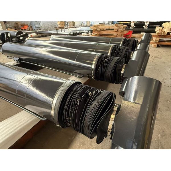 Long Stroke ODM OEM Custom Hydraulic Cylinder Hard Chrome Plated Double Acting Luffing