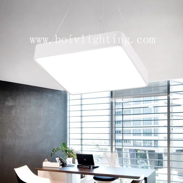 Pendant  Lightings And Chandelier  With Iron Acrylic   LED Light Square  SMD 2835