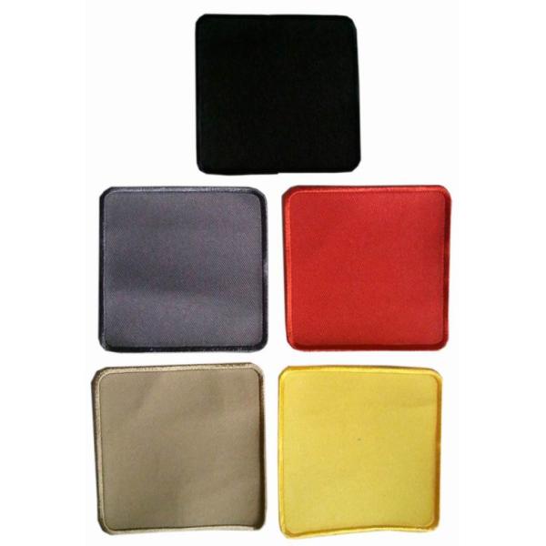 Heat Transfer Logo Merrow Border Iron On Embroidery Patch