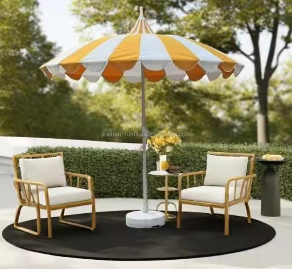 9 ft Hotel Tassel Beach Umbrella Fringe Umbrella World Market Cotton Rope Woven Crochet Tassel Canopy Umbrella Parasol
