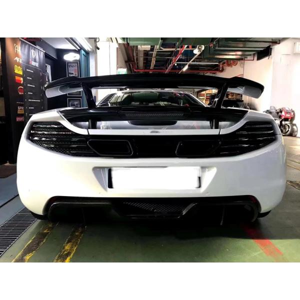 Kit de carrosserie en fibre de carbone de haute qualité pour McLaren MP4-12C Mp4-12c Fibre de carbone avant pelle arrière diffuseur jupe latérale