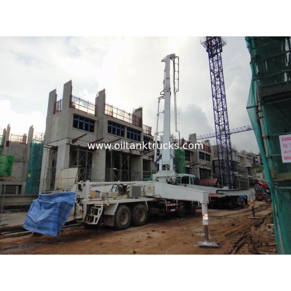ISO Jinggong Concrete Pump Trucks 47m 390HP Concrete Pumping Machine