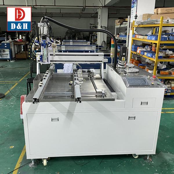 High Precision AB Part Epoxy Urethane RTV Silicone Glue Production Line Gluing Machine