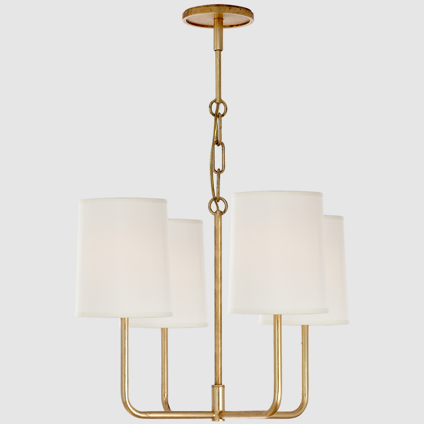 Luxury Modern Brass Pendant Light with Adjustable Height and 5-Year Warranty for Living Room Chandelier