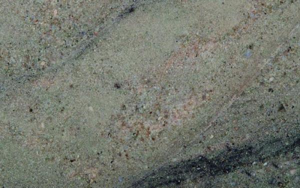 Wild Sea Foam Stone Granite Countertops , Light Green Darker Grays Vein Granite Worktops