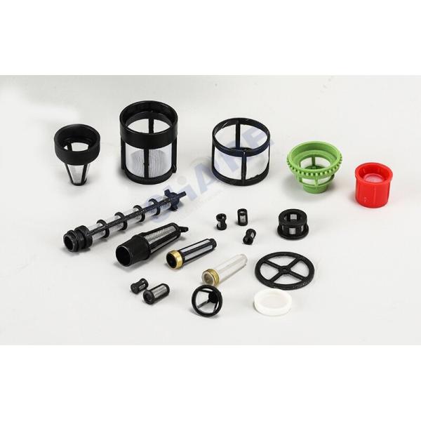 Customized Plastic Moulded Filter With Mesh Screen For Water Fuel Hydraulic Oil Chemical Liquid Air Filtration