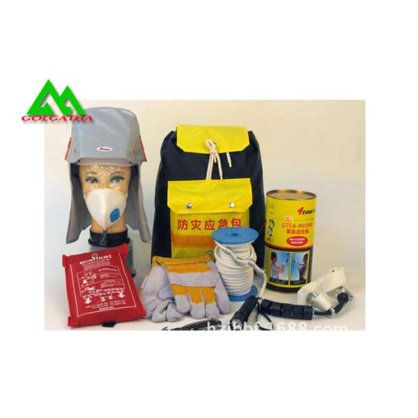 Medical First Aid Kit Supplies , Emergency Disaster Prevention Kit
