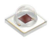 2v Smd cerâmico 350ma conduziu o grânulo 0.67w 3030 70-100lm 620-632nm da luz da microplaqueta